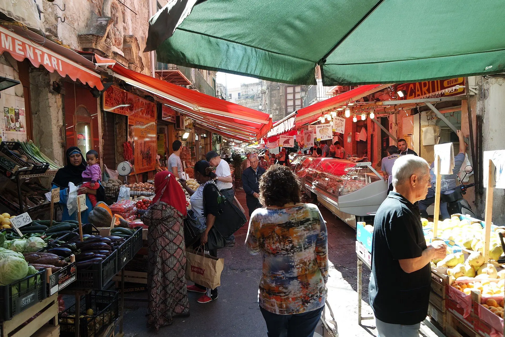 Le marché de Ballarò à Palerme