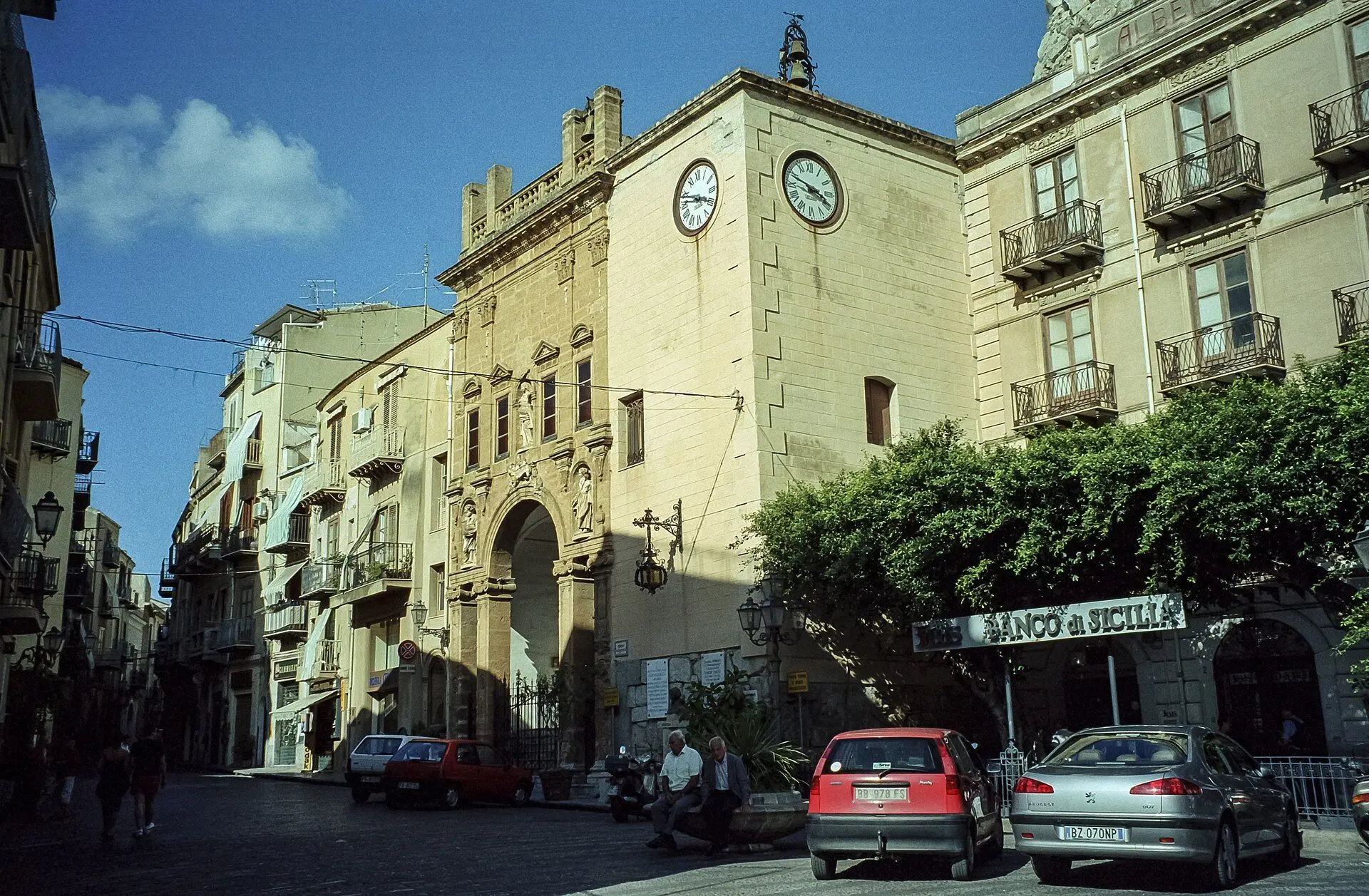Le Corso Ruggero, rue principale du centre historique