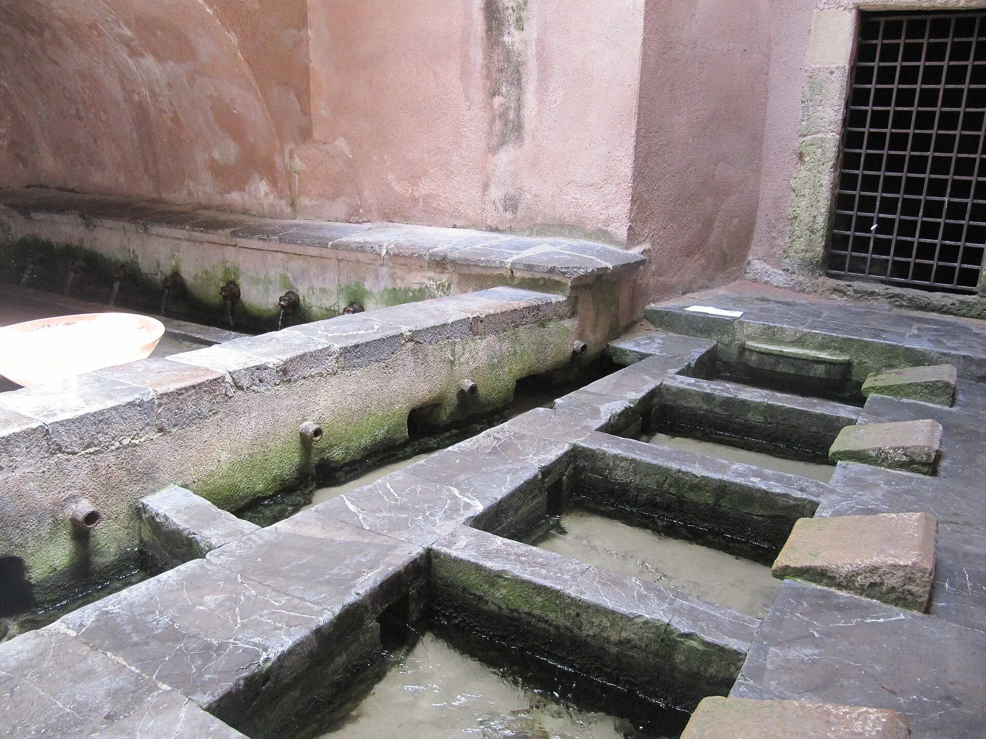The medieval wash-house in Cefalù