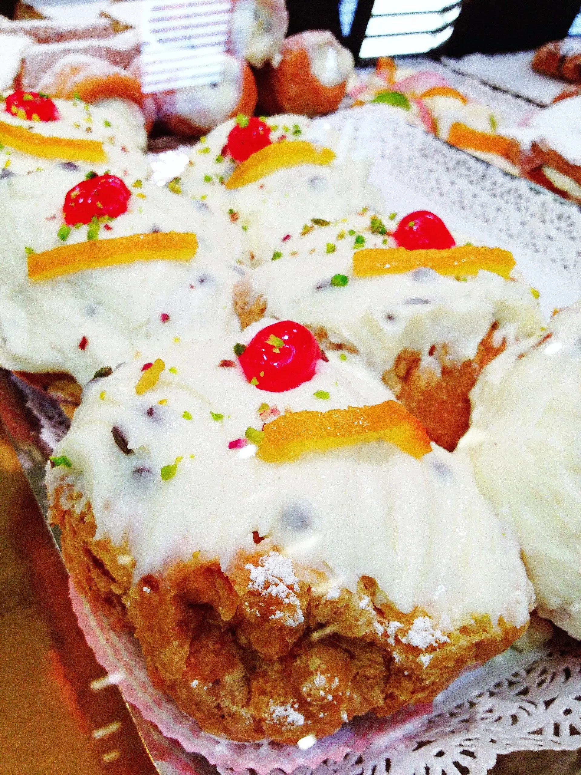 Sfince di San Giuseppe con ricotta