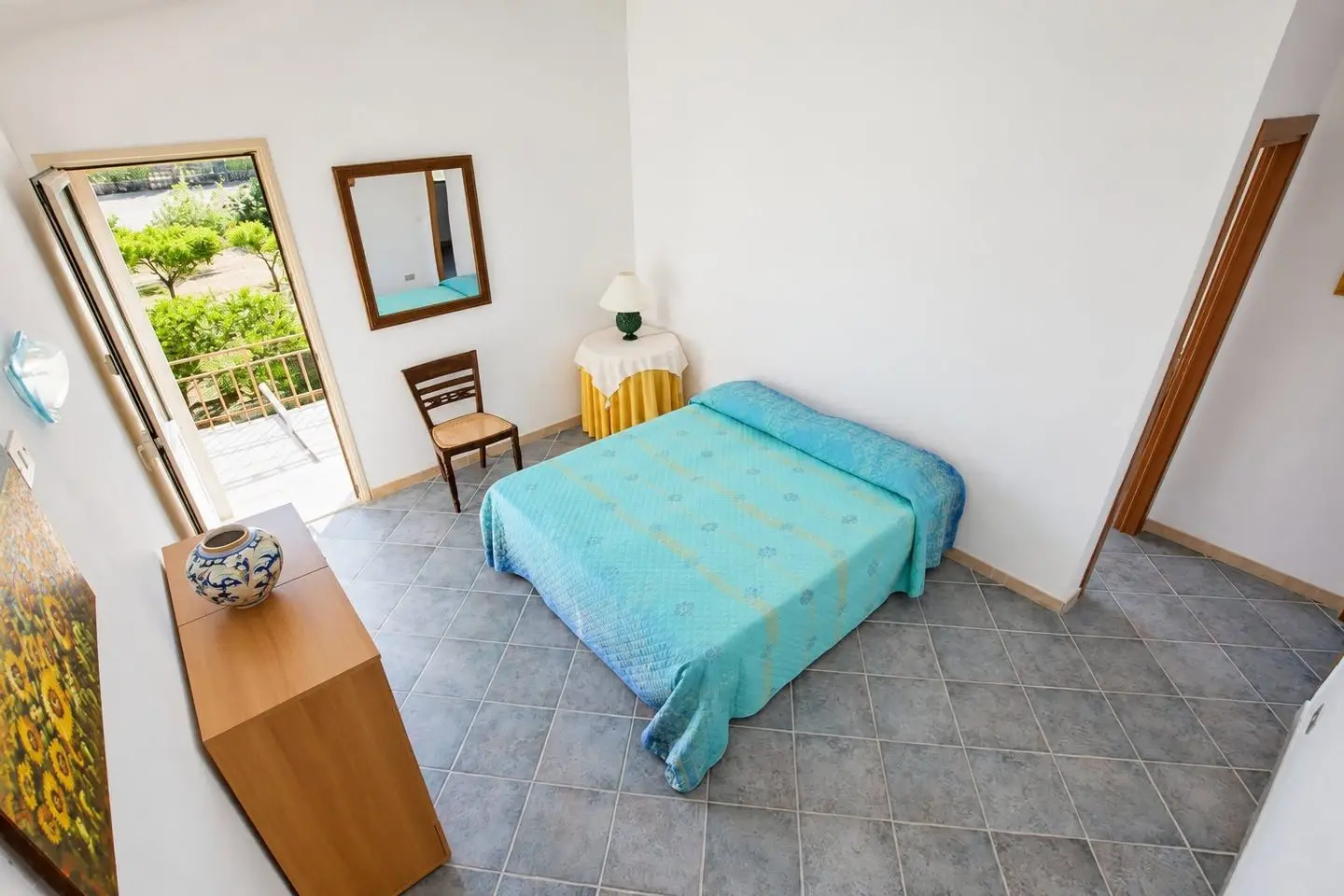 Doppelzimmer mit Kommode, Villa dei Mandarini, Cefalù