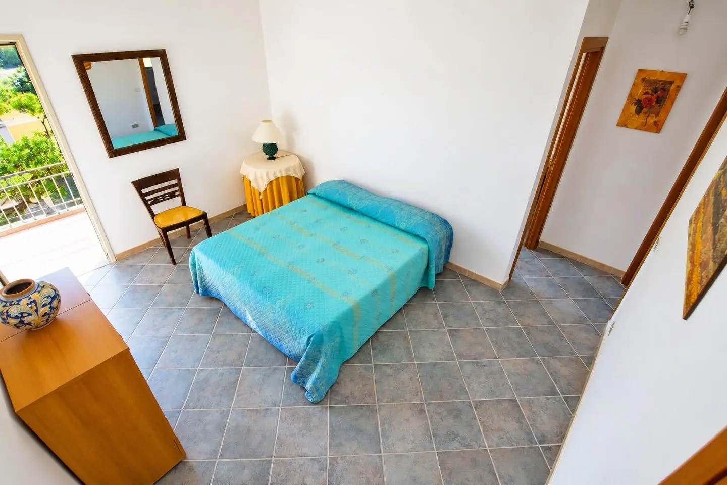 Doppelzimmer mit Blick ins Grüne, Villa dei Mandarini, Cefalù